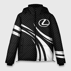 Куртка зимняя мужская Lexus - carbon line, цвет: 3D-черный
