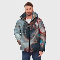 Куртка зимняя мужская Москва палитра, цвет: 3D-светло-серый — фото 2