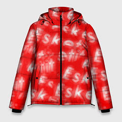 Куртка зимняя мужская Esskeetit Lil Pump, цвет: 3D-красный