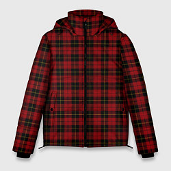 Куртка зимняя мужская Pajama pattern red, цвет: 3D-красный