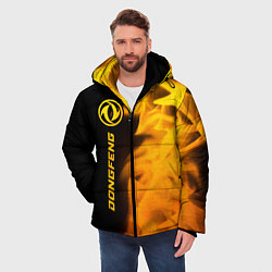 Куртка зимняя мужская Dongfeng - gold gradient: по-вертикали, цвет: 3D-черный — фото 2