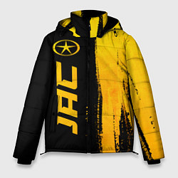 Куртка зимняя мужская JAC - gold gradient по-вертикали, цвет: 3D-черный