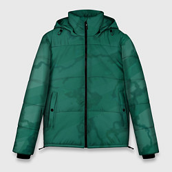 Куртка зимняя мужская Серо-зеленые разводы, цвет: 3D-светло-серый