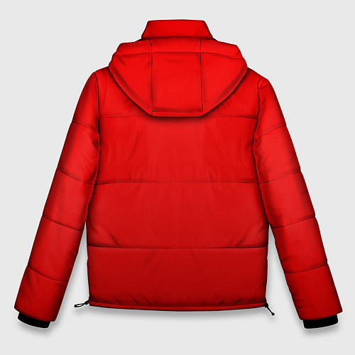 Мужская зимняя куртка Алый фрак / 3D-Красный – фото 2