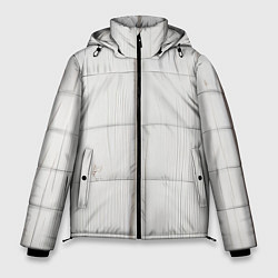 Куртка зимняя мужская Текстура дерева - нейросеть, цвет: 3D-светло-серый