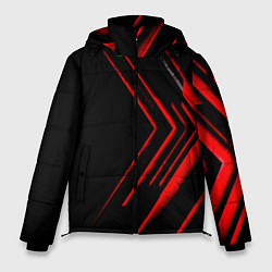 Куртка зимняя мужская Красные стрелки, цвет: 3D-красный
