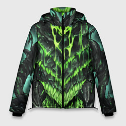 Куртка зимняя мужская Green slime, цвет: 3D-светло-серый