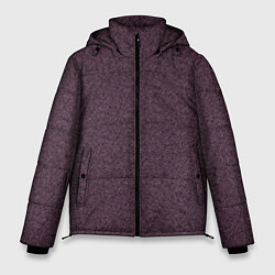 Куртка зимняя мужская Однотонный бордовый рябь, цвет: 3D-светло-серый