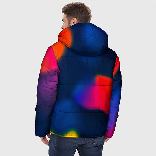 Мужская зимняя куртка Nasa gradient sportcolor / 3D-Черный – фото 4