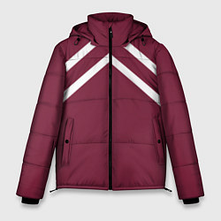 Куртка зимняя мужская Бордовая кофта костюм Марата - слово пацана сериал, цвет: 3D-красный