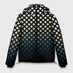 Куртка зимняя мужская Лунный градиент под сеткой, цвет: 3D-черный
