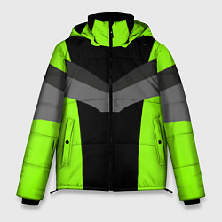Мужская зимняя куртка Спортивный и зелёный