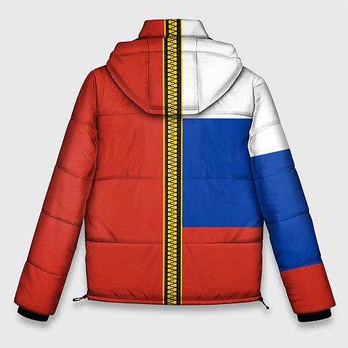Мужская зимняя куртка Россия и СССР / 3D-Красный – фото 2