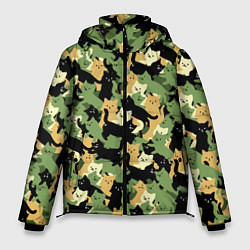 Куртка зимняя мужская Котофляж, цвет: 3D-светло-серый