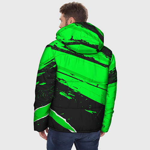 Мужская зимняя куртка Liverpool sport green / 3D-Черный – фото 4