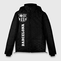 Куртка зимняя мужская Barcelona sport на темном фоне по-вертикали, цвет: 3D-черный