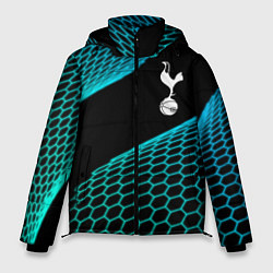 Куртка зимняя мужская Tottenham football net, цвет: 3D-черный