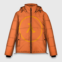 Куртка зимняя мужская Half-Life оранжевый, цвет: 3D-черный