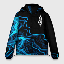 Куртка зимняя мужская Slipknot sound wave, цвет: 3D-черный