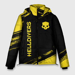 Куртка зимняя мужская Logo Helldivers, цвет: 3D-светло-серый
