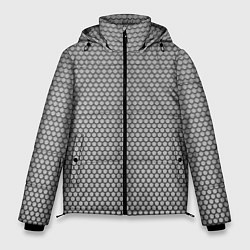 Куртка зимняя мужская Кольчуга серый, цвет: 3D-черный