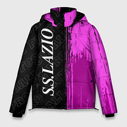 Куртка зимняя мужская Lazio pro football по-вертикали, цвет: 3D-черный