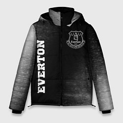 Куртка зимняя мужская Everton sport на темном фоне вертикально, цвет: 3D-черный