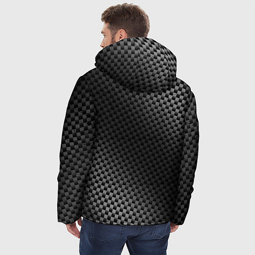 Мужская зимняя куртка Fiat sport carbon / 3D-Черный – фото 4
