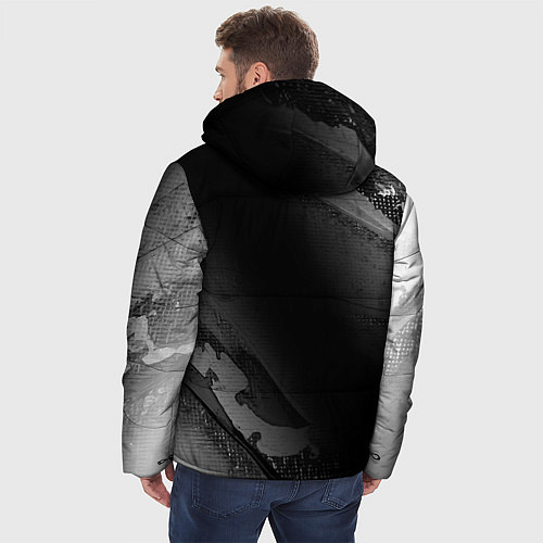 Мужская зимняя куртка Liverpool sport на темном фоне по-вертикали / 3D-Черный – фото 4