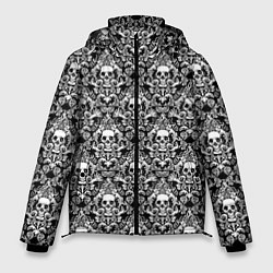 Куртка зимняя мужская Skull patterns, цвет: 3D-красный