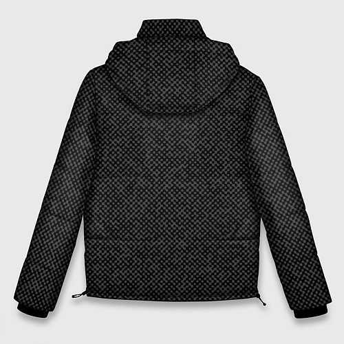 Мужская зимняя куртка Текстурированный чёрно-серый / 3D-Светло-серый – фото 2