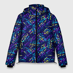 Куртка зимняя мужская Абстрактный узор с концепцией, цвет: 3D-светло-серый
