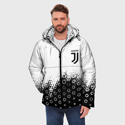 Куртка зимняя мужская Juventus sport steel, цвет: 3D-черный — фото 2