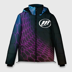 Мужская зимняя куртка Lifan neon hexagon