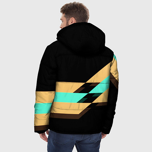 Мужская зимняя куртка Borussia sport line / 3D-Красный – фото 4