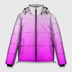 Куртка зимняя мужская Gradient color pink, цвет: 3D-красный