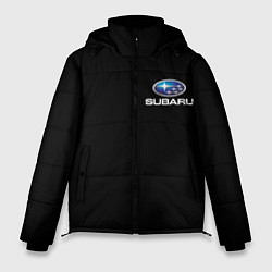 Мужская зимняя куртка Subaru logo auto