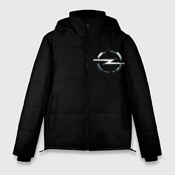 Куртка зимняя мужская Opel logo auto, цвет: 3D-светло-серый