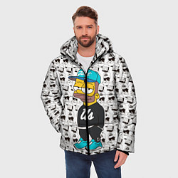 Куртка зимняя мужская Bart Just Us, цвет: 3D-черный — фото 2