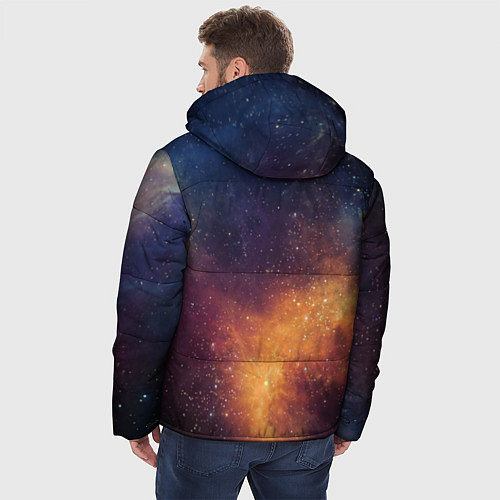 Мужская зимняя куртка Космос / 3D-Черный – фото 4