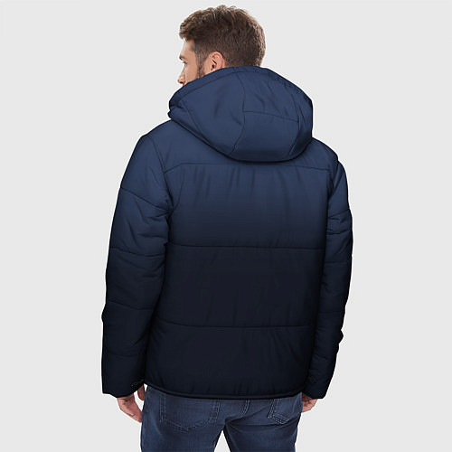 Мужская зимняя куртка Жених / 3D-Черный – фото 4