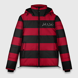 Куртка зимняя мужская Автограф Курта Кобейна, цвет: 3D-красный