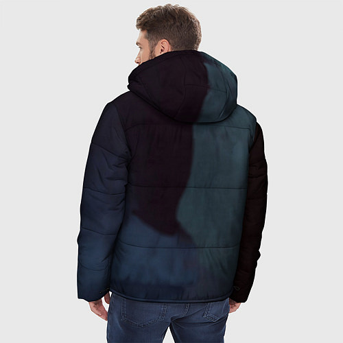 Мужская зимняя куртка Gerard Way / 3D-Черный – фото 4