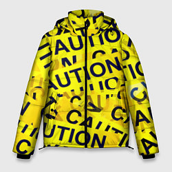 Куртка зимняя мужская Caution, цвет: 3D-черный