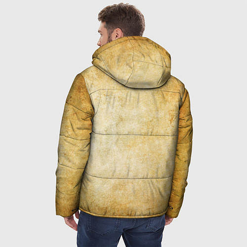 Мужская зимняя куртка Улыбка на миллион / 3D-Черный – фото 4