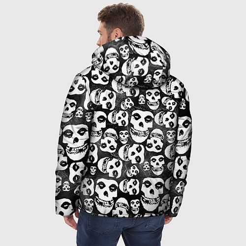 Мужская зимняя куртка Misfits Pattern / 3D-Черный – фото 4