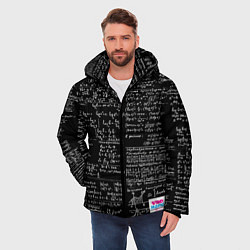 Куртка зимняя мужская Шпаргалки, цвет: 3D-черный — фото 2