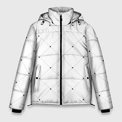 Куртка зимняя мужская Точечный узор!, цвет: 3D-черный