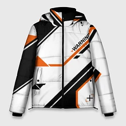 Куртка зимняя мужская CS:GO Asiimov P250 Style, цвет: 3D-светло-серый