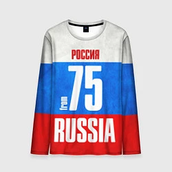 Мужской лонгслив Russia: from 75